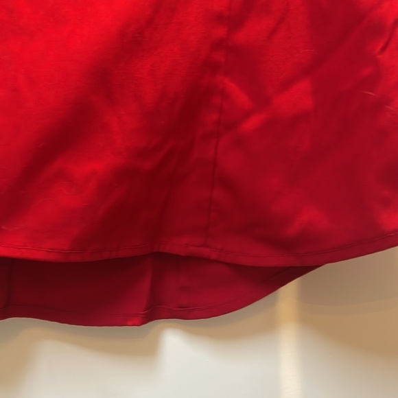 Express Stretch Red Blouse- Juniors 13/14 - Picture 6 of 6